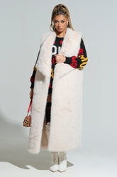 DOWN TIME FAUX FUR VEST