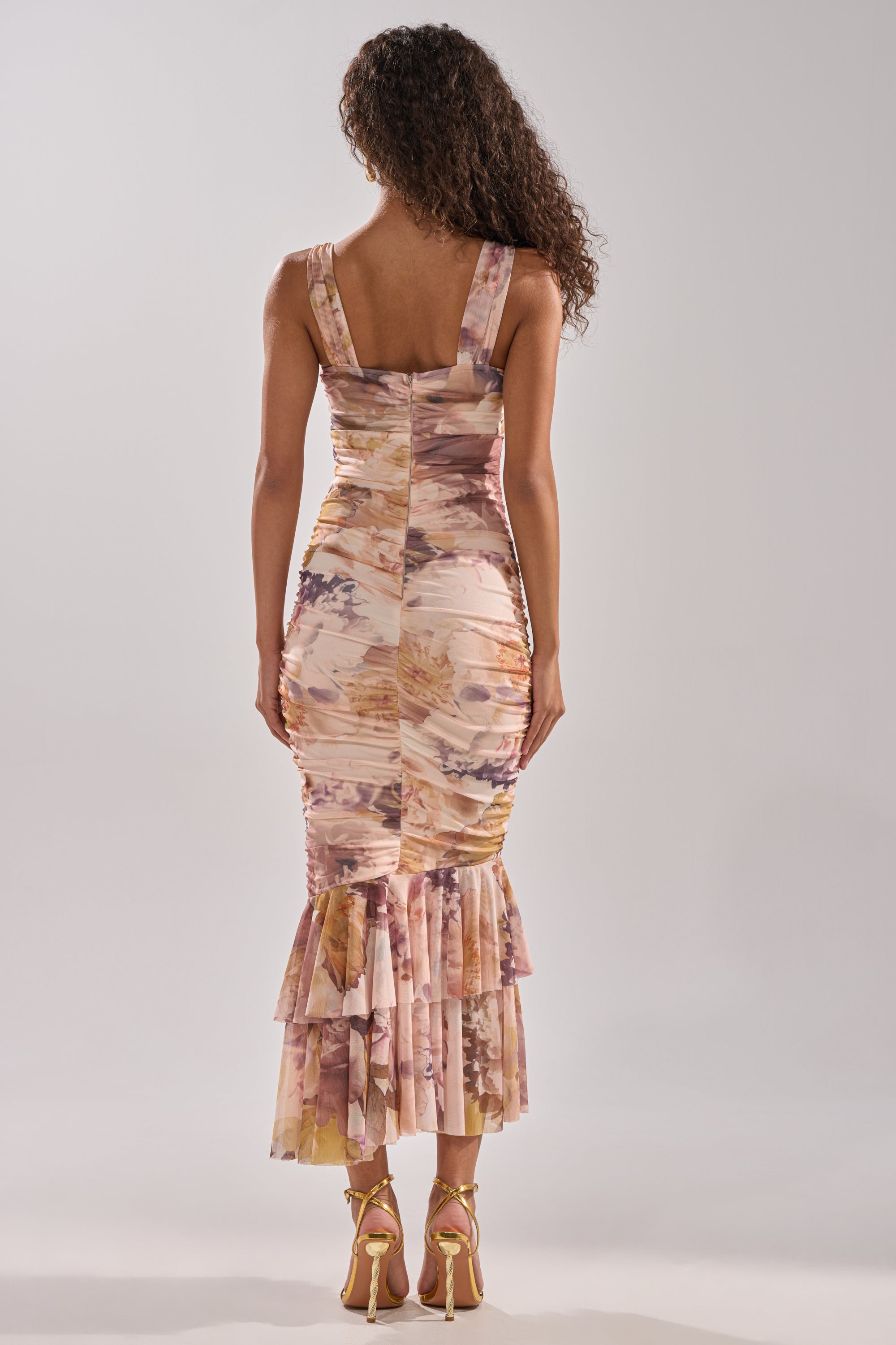 LOVER GIRL SLINKY MIDI DRESS