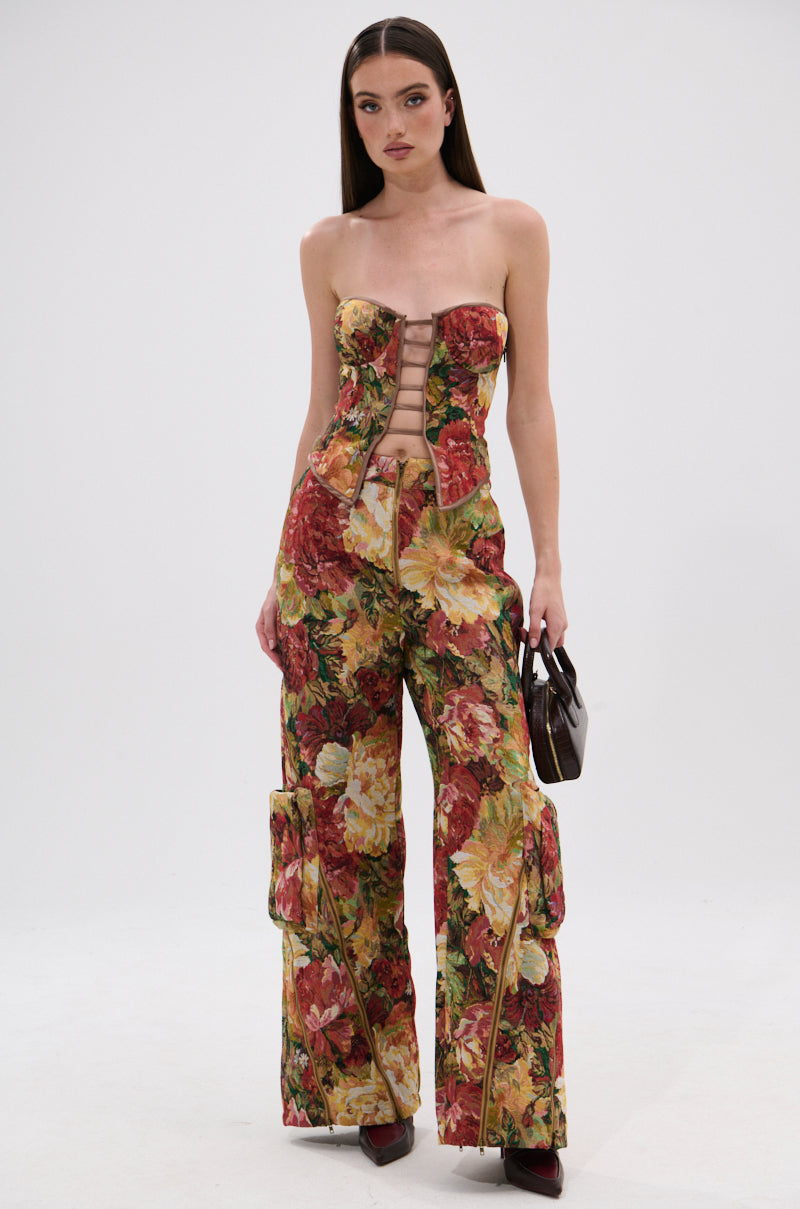 LILY BROCADE CORSET