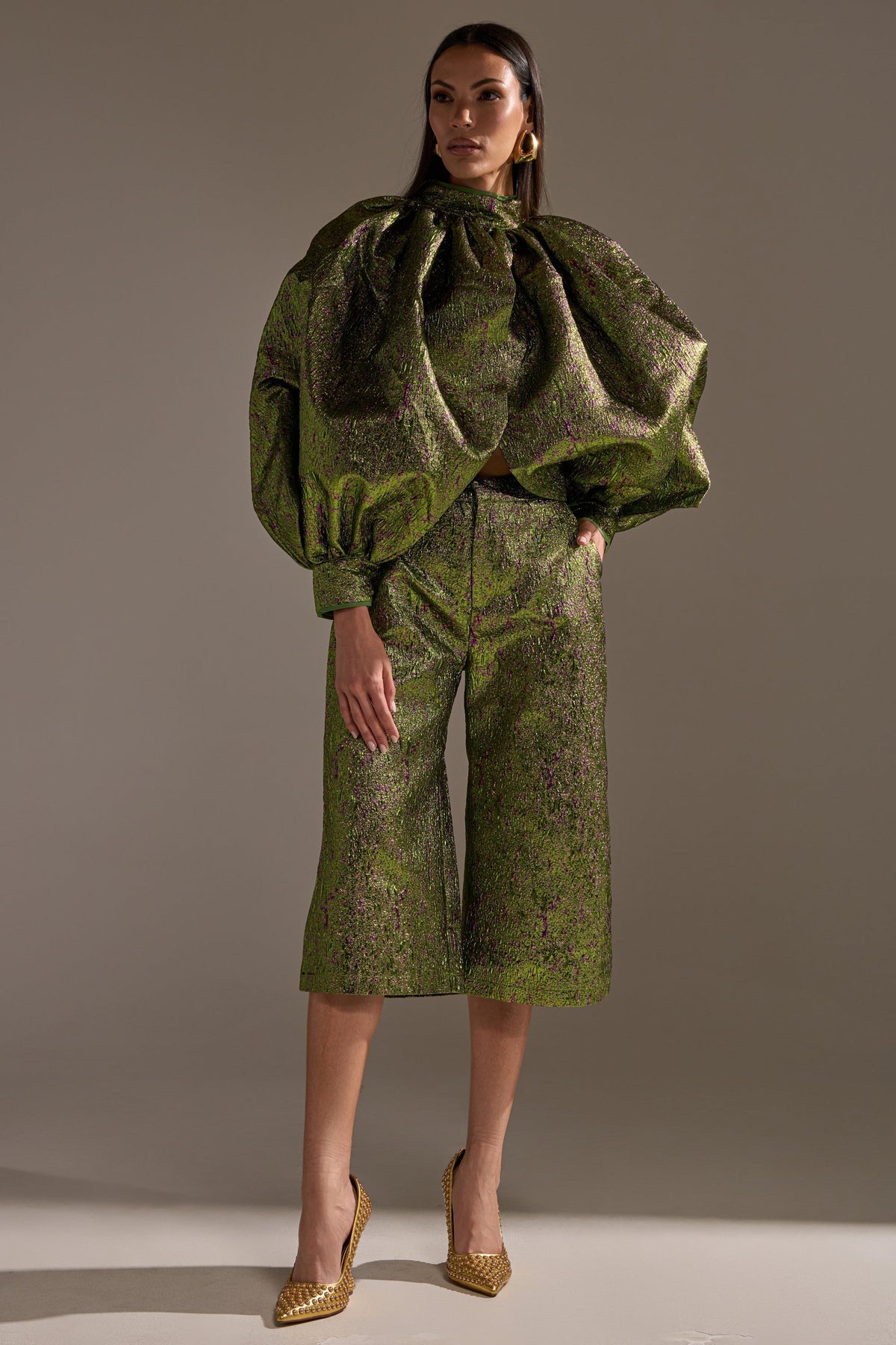 LAYLA BROCADE CULOTTES