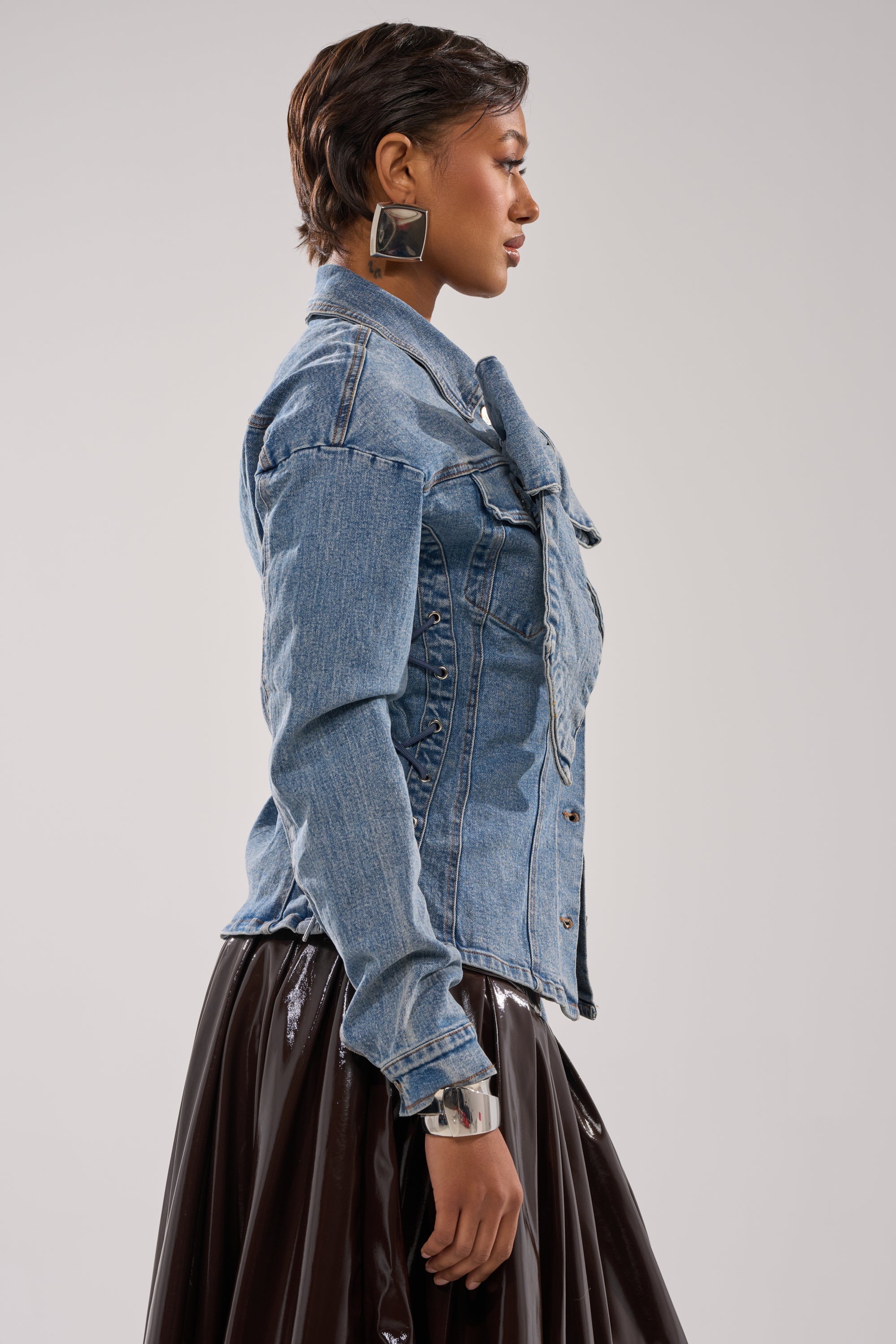 DAY BREAK BUTTON DOWN BLOUSE