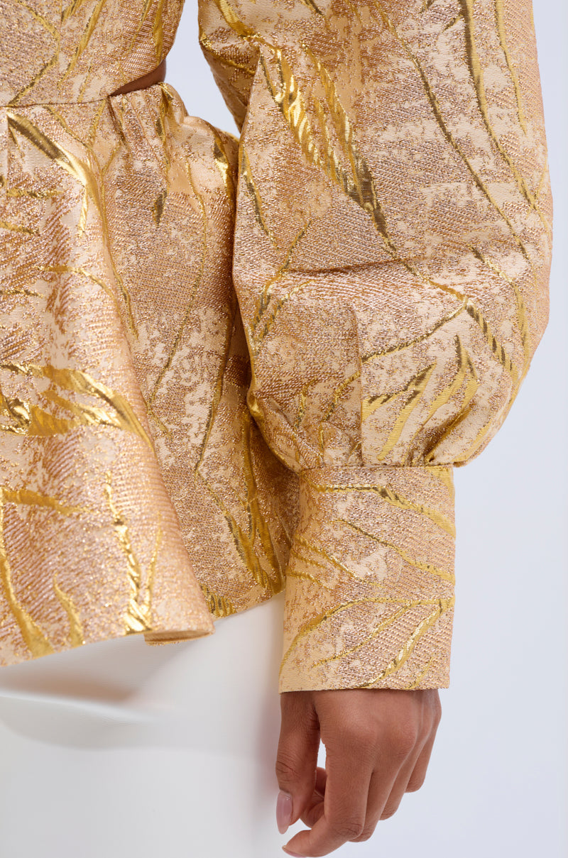 LANA GOLDEN BLOUSE