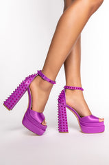 AZALEA WANG ROCK MY WORLD SANDAL IN PURPLE