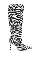 AZALEA WANG SCHROETER STILETTO BOOT IN BLACK