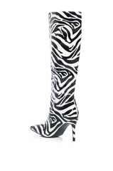 AZALEA WANG SCHROETER STILETTO BOOT IN BLACK
