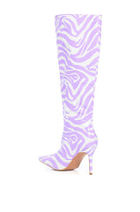 AZALEA WANG SCHROETER STILETTO BOOT IN GREEN