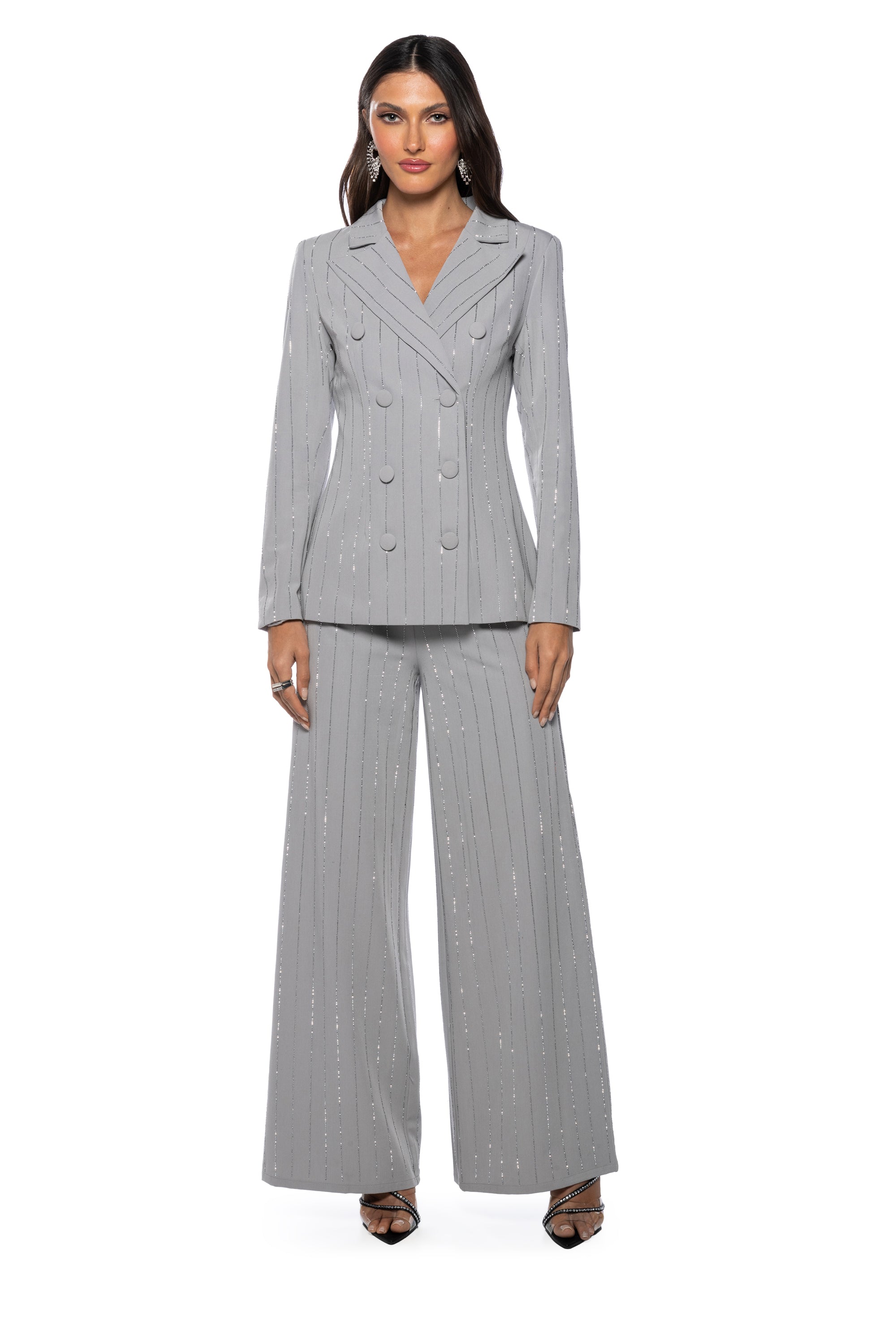 BE ABOUT IT PINSTRIPE TROUSER