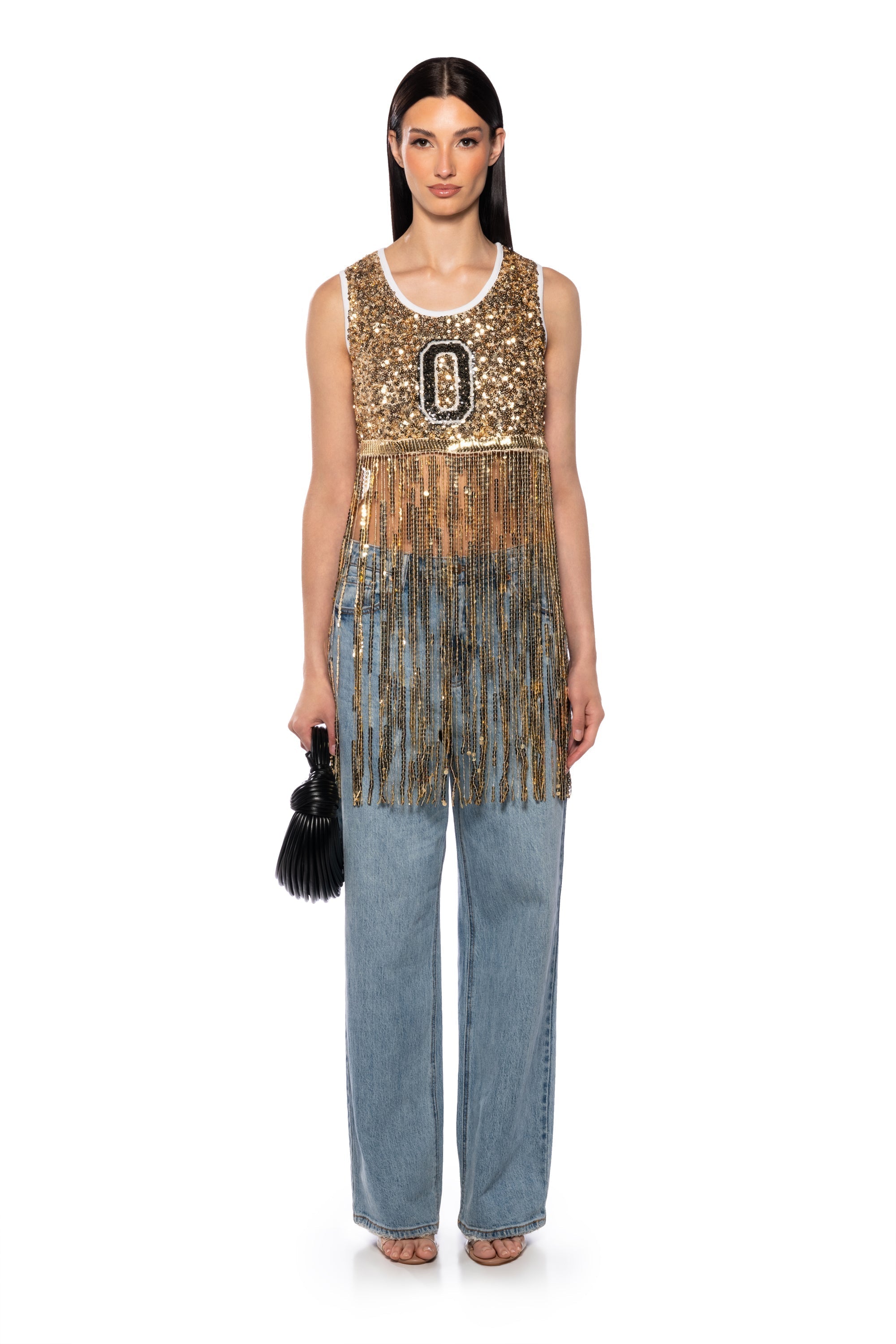 BIG WINS FRINGE TANK TOP