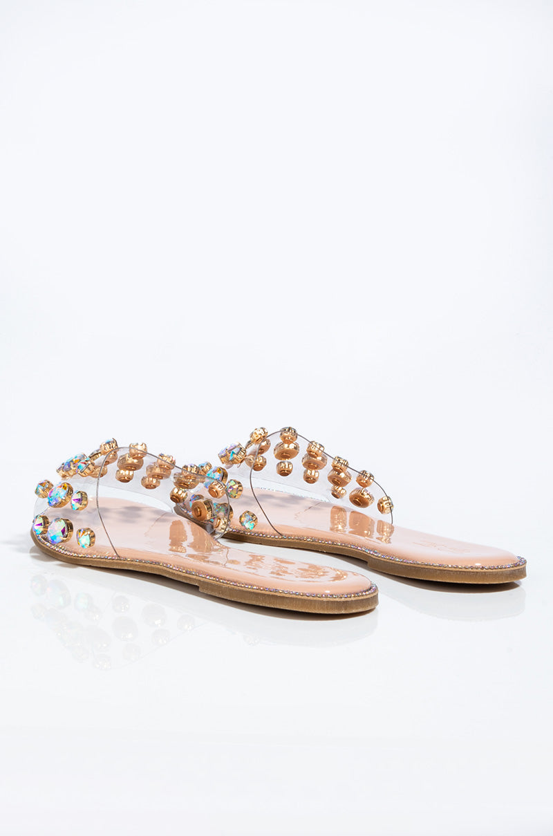 CALL ME HONEY RHINESTONE SANDAL