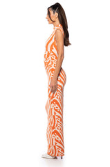 CAUGHT MY EYE MOCK NECK KNIT MAXI DRESS