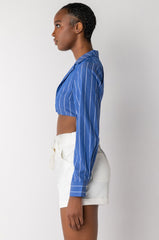 MELANIE CUT OUT COLLARED BODYSUIT