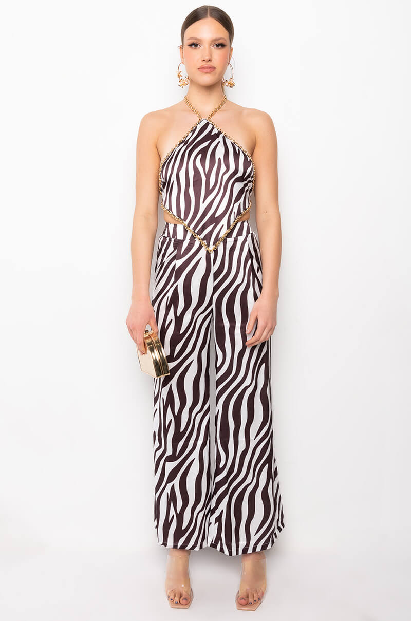 DASH SATIN PALAZZO PANTS