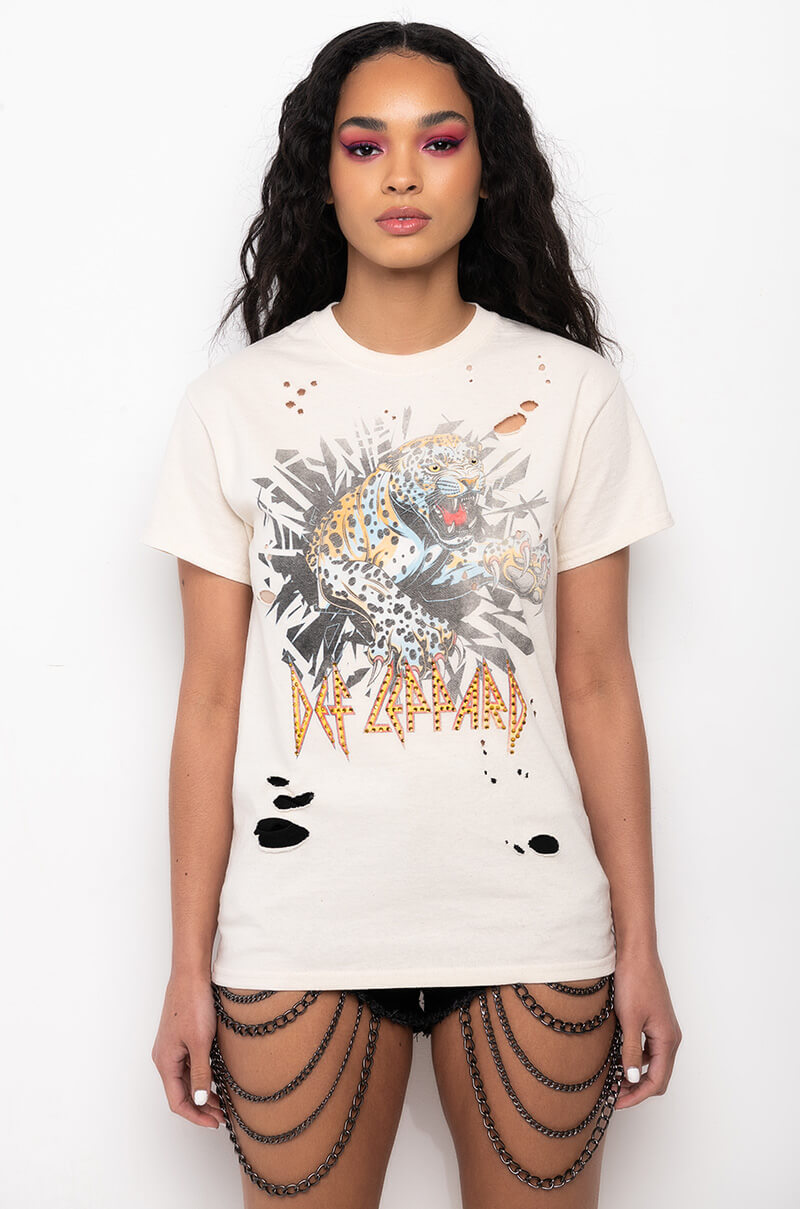DEF LEPPARD GRAPHIC TSHIRT