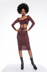 DO IT LIKE ME CROPPED BLOUSE