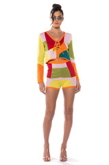 DONNA TIE FRONT CARDIGAN