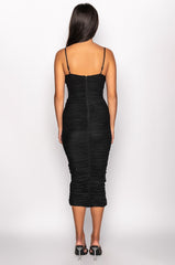 EVERYTHING YOU HEAR ABOUT MESH MIDI DRESS