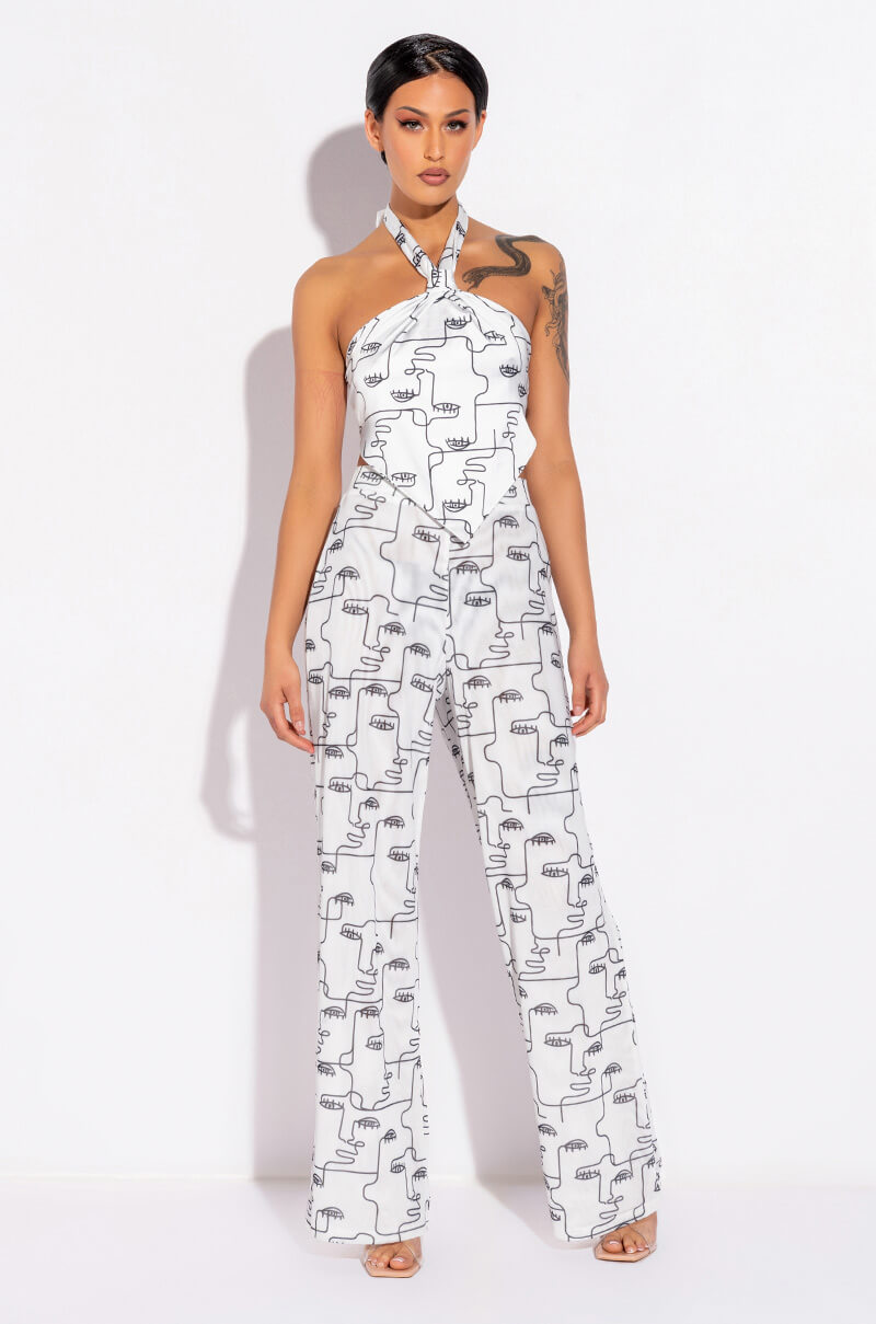EYE OF THE BEHOLDER WIDE LEG PANT