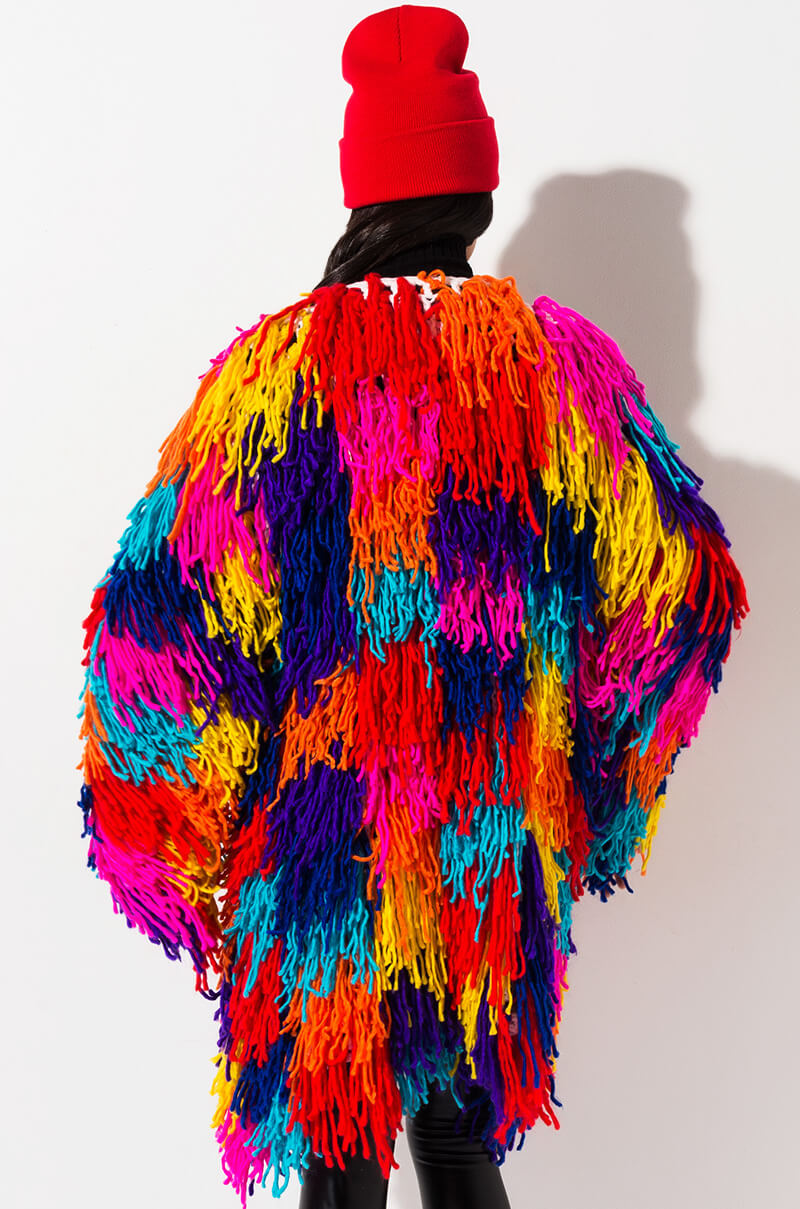 FOREVER TOGETHER FRINGE CARDIGAN