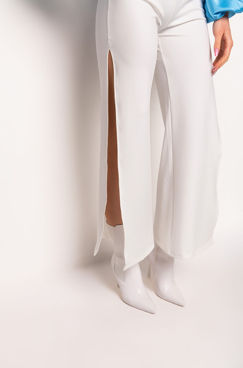 GAME ON WIDE LEG WITH SLITS