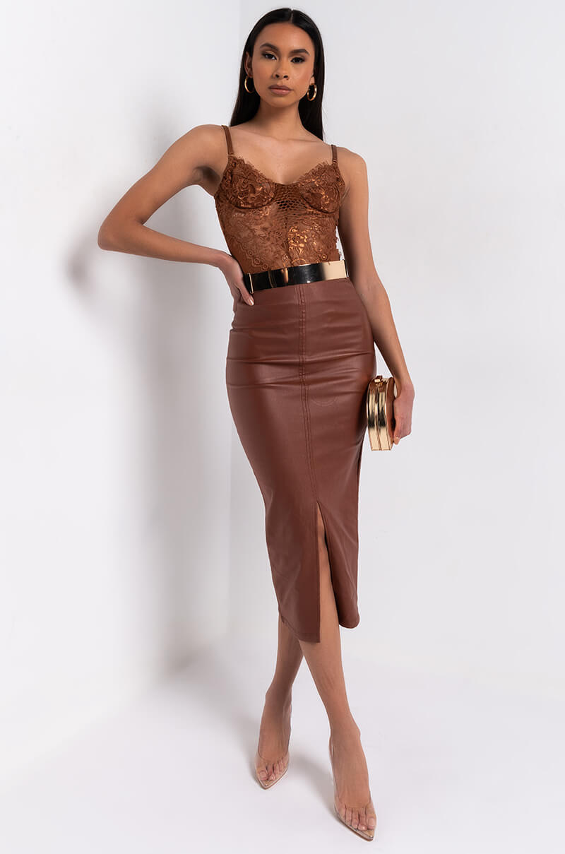 GISELE LACE CUP BODYSUIT