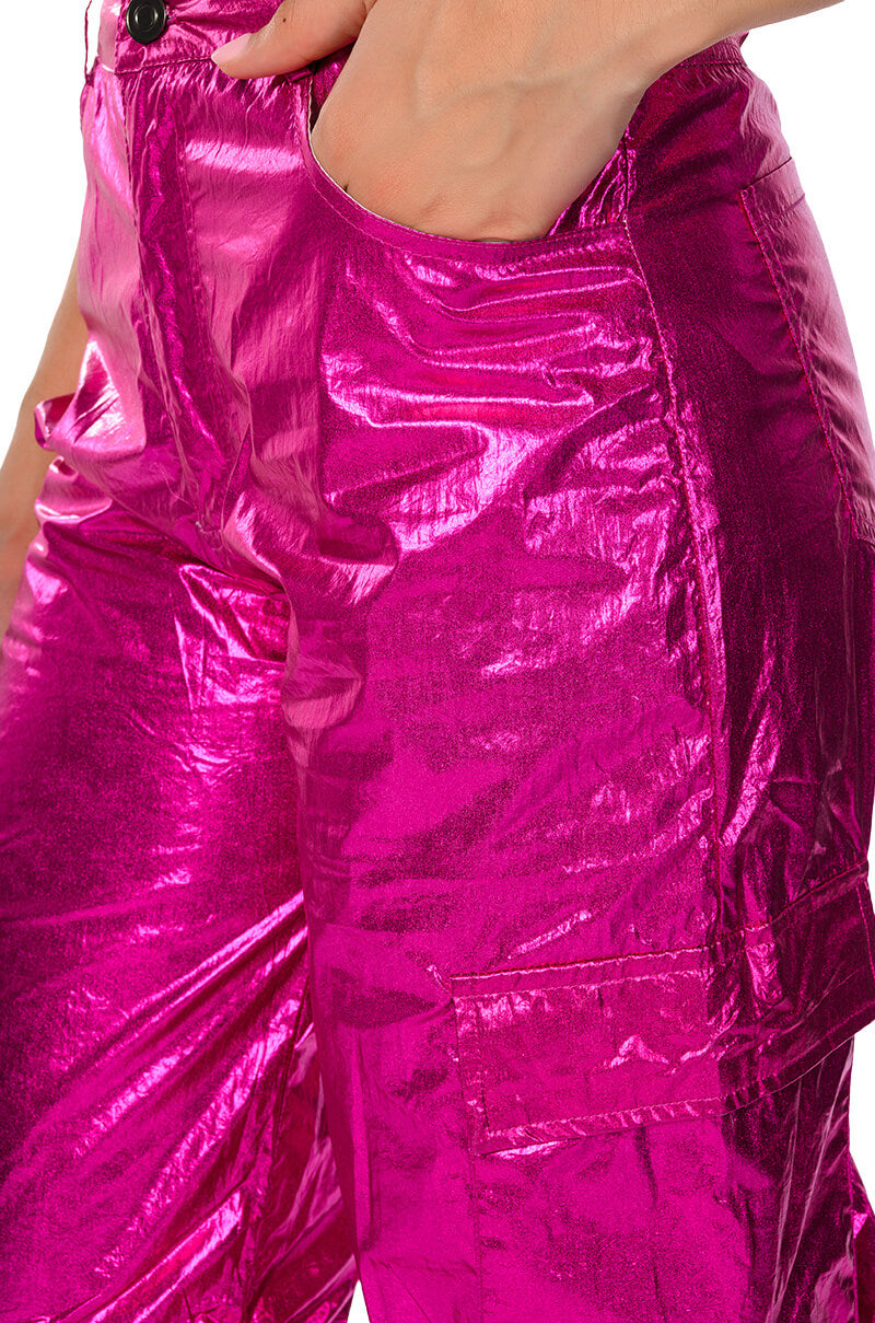 GLIMPSE OF MAGIC RELAXED METALLIC PANT