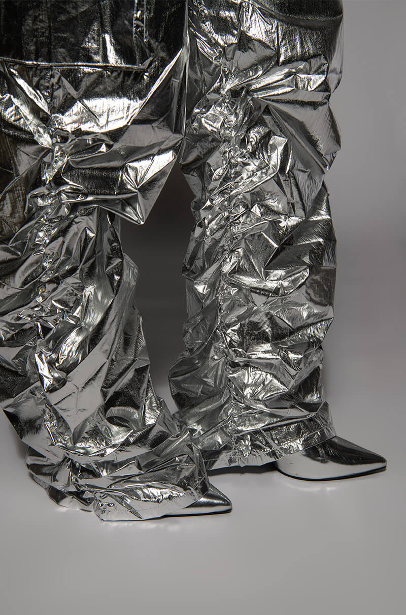 GLIMPSE OF MAGIC RELAXED METALLIC PANT