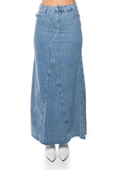 HEAVY HITTER DENIM SKIRT