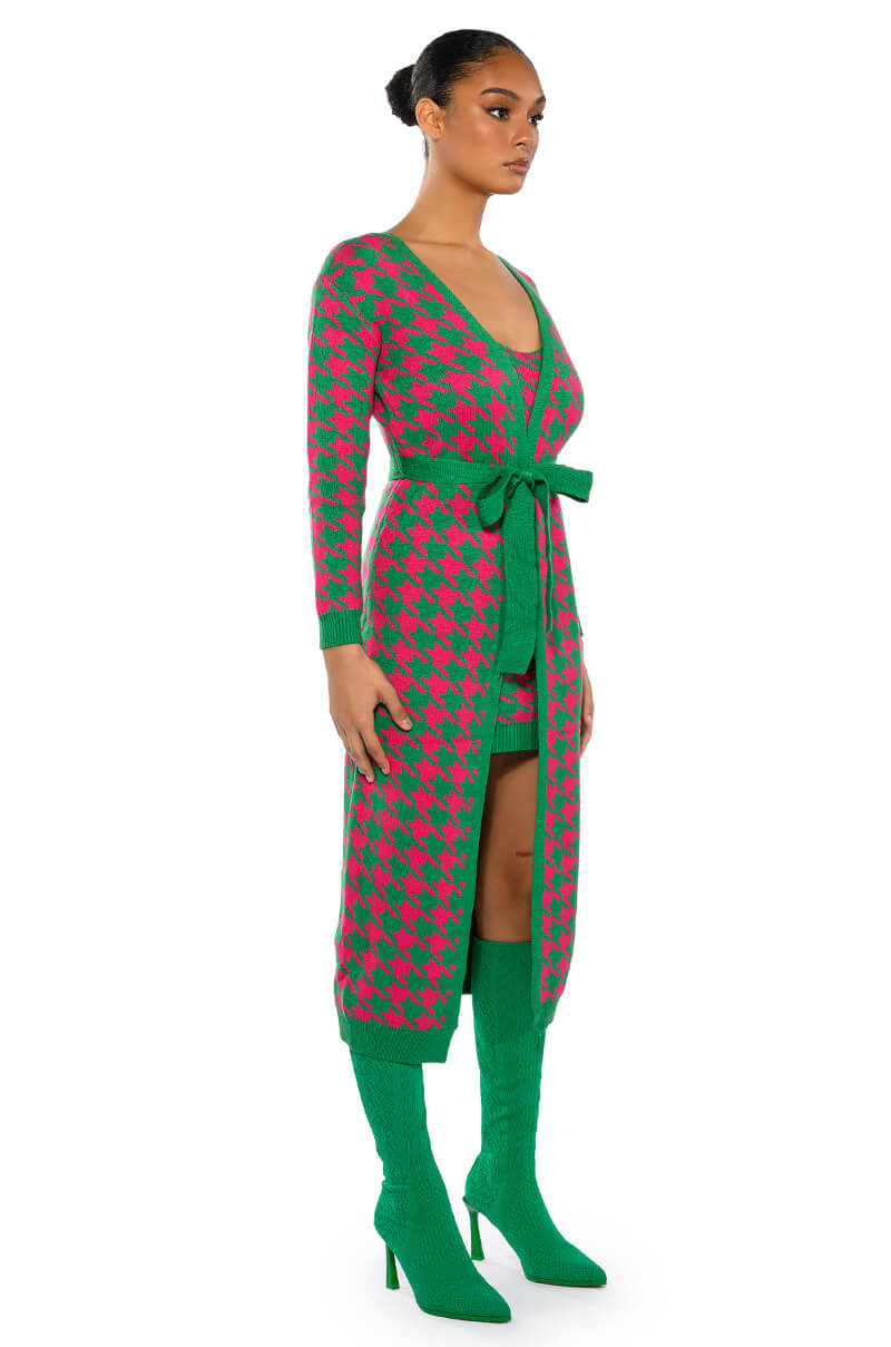 HIGHER LOVE FULL LENGTH CARDIGAN