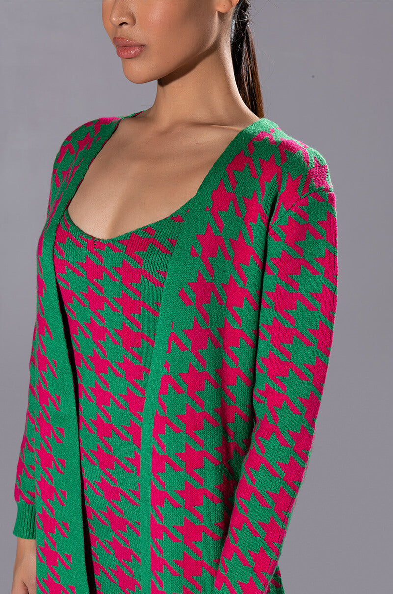 HIGHER LOVE FULL LENGTH CARDIGAN