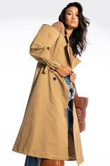 ILLUME OFF SHOULDER CLASS TRENCH BODY