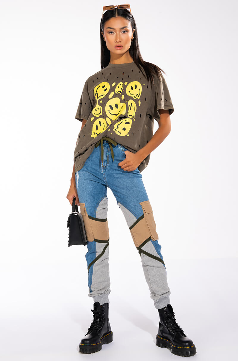CIARA DENIM JOGGERS