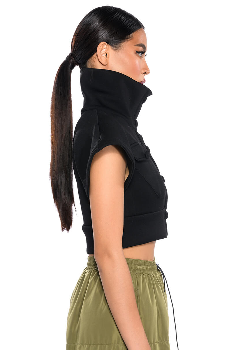 IN THE MOOD SCUBA HIGH COLLAR VEST