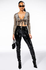 MONEY HONEY TIE FRONT CARDIGAN