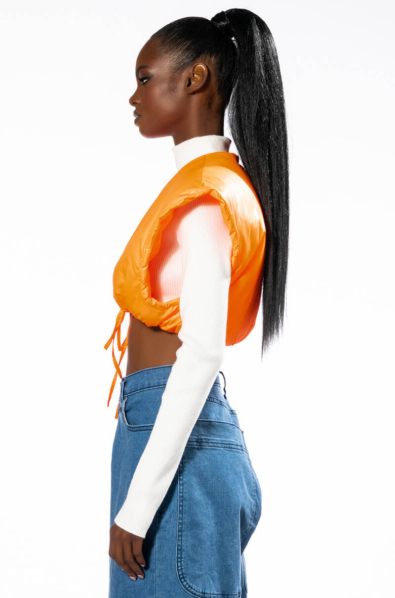JOSS WRAP CROP TANK TOP