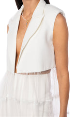 JADA MESH SKIRT VEST
