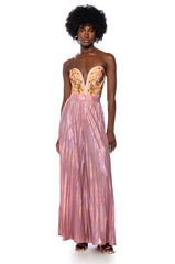 KEIRA METALLIC PALAZZO PANT