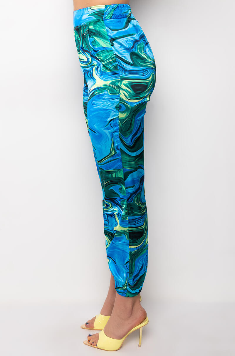 LIMELIGHT SATIN JOGGER