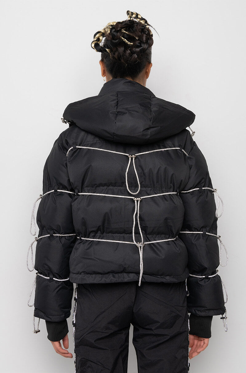 LOVE IN THE CITY DIAMOND STRING PUFFER