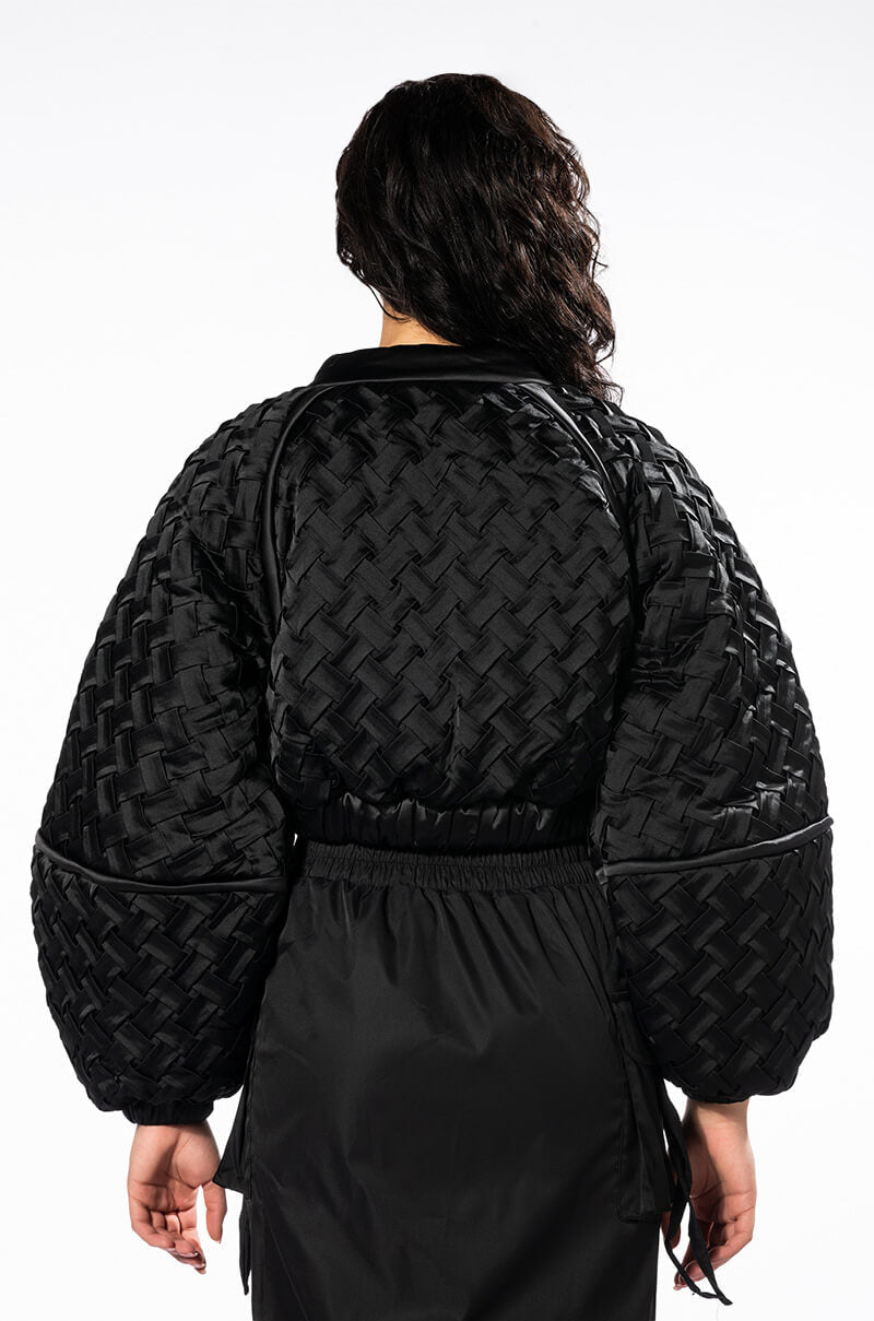 LIPA WEAVE DETAILED BOMBER