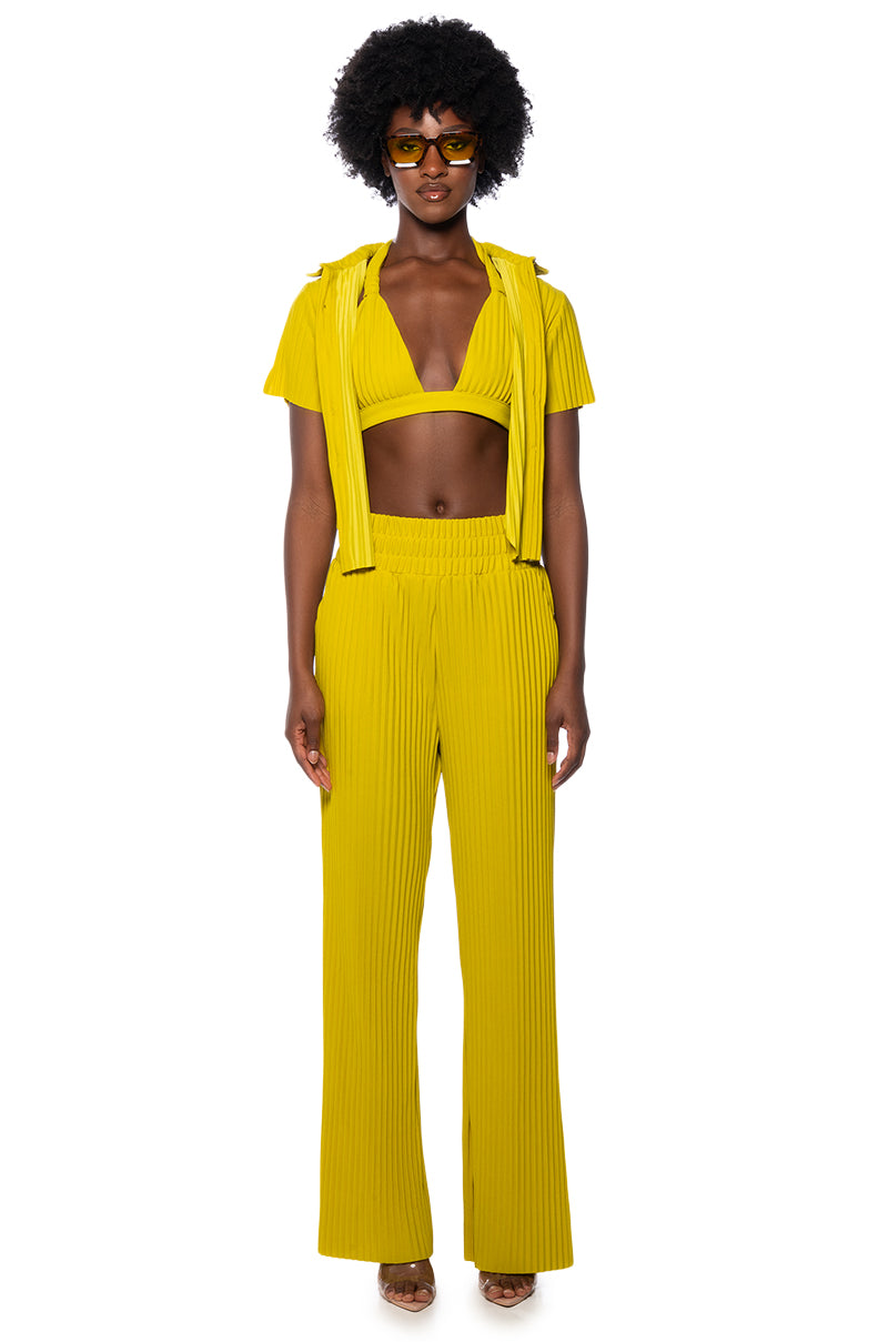 LUCY HIGH RISE WIDE LEG PANT