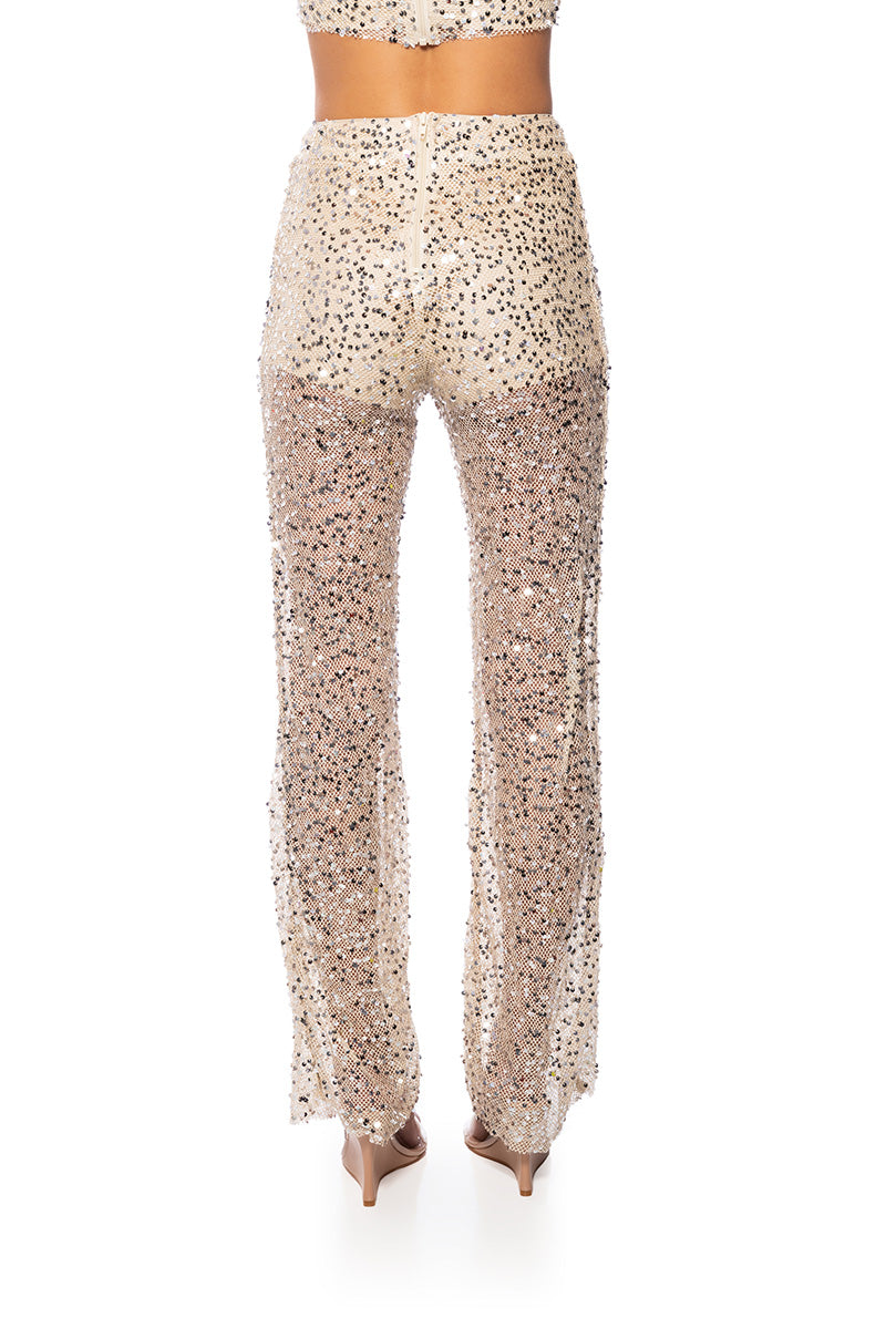 MAKE TIME FOR ME SPARKLE SKINNY PANT