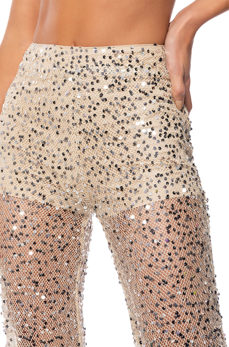 MAKE TIME FOR ME SPARKLE SKINNY PANT