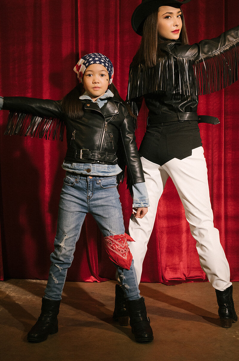 MAMA FRINGE MOTO JACKET