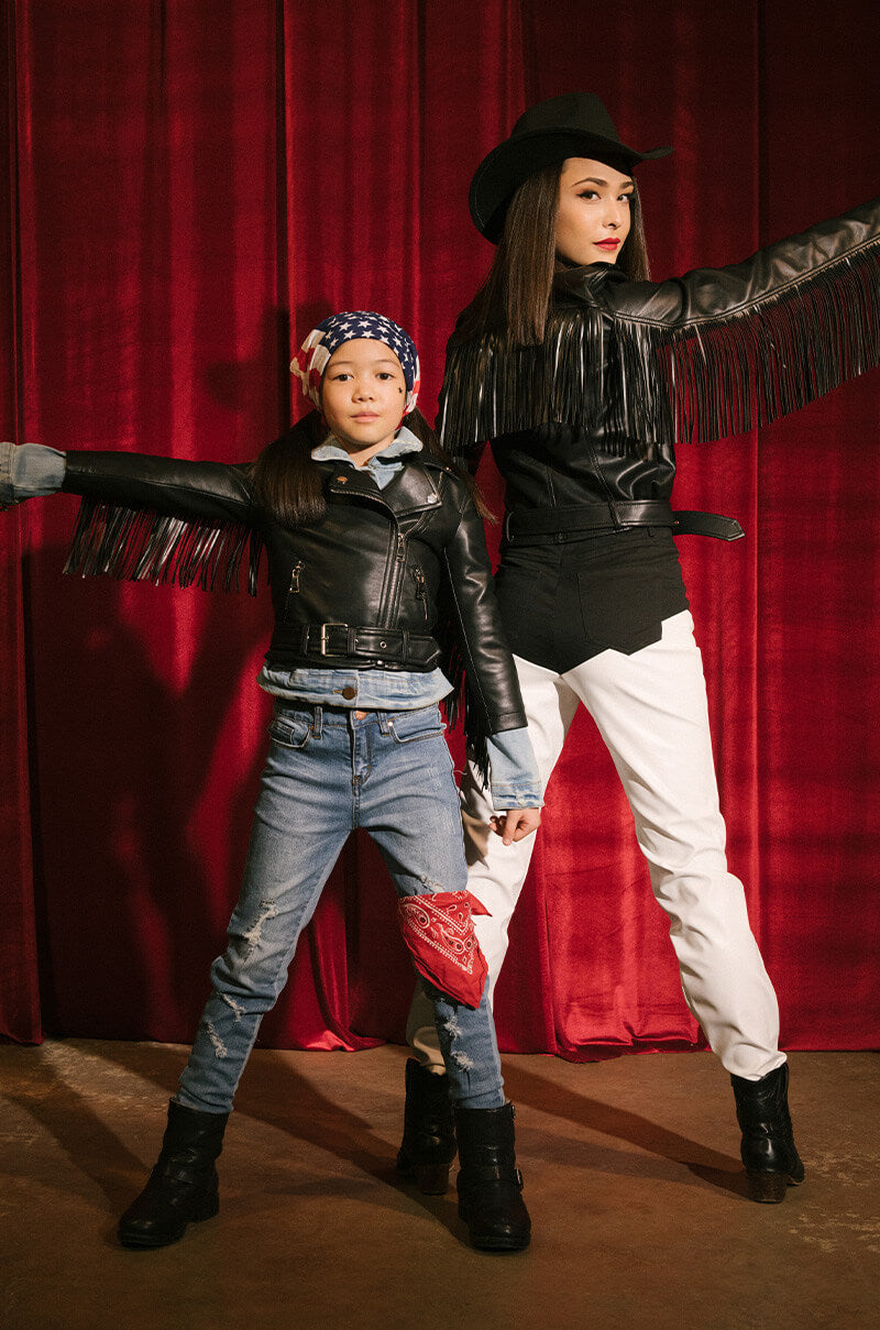 MAMA FRINGE MOTO JACKET