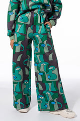 MEDUSA WIDE LEG SCUBA SWEATPANTS