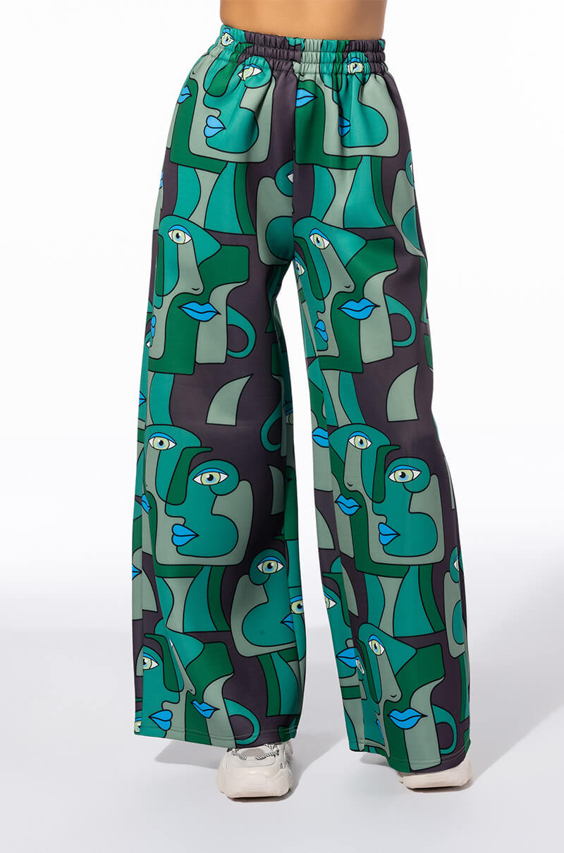 MEDUSA WIDE LEG SCUBA SWEATPANTS