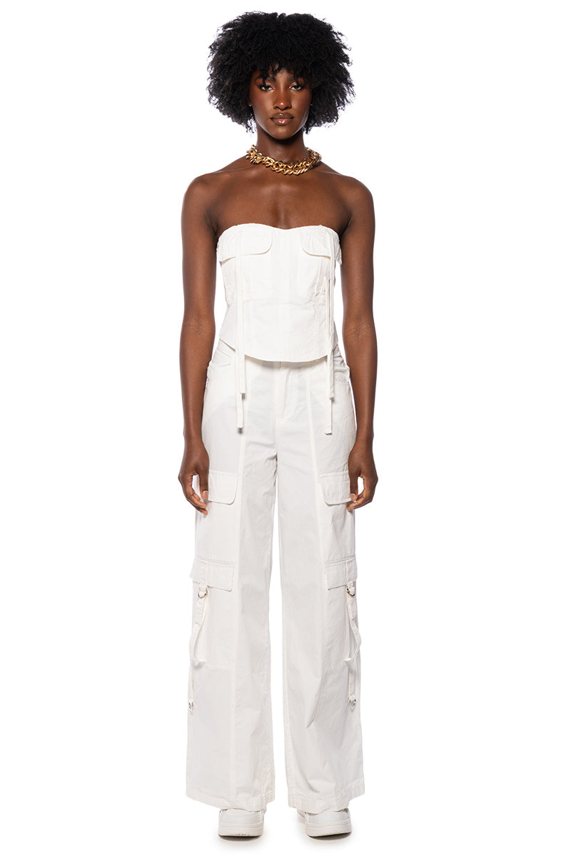 MINDING MINE WIDE LEG CARGO PANT