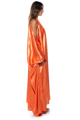 MISS THING TIE SHOULDER MAXI DRESS