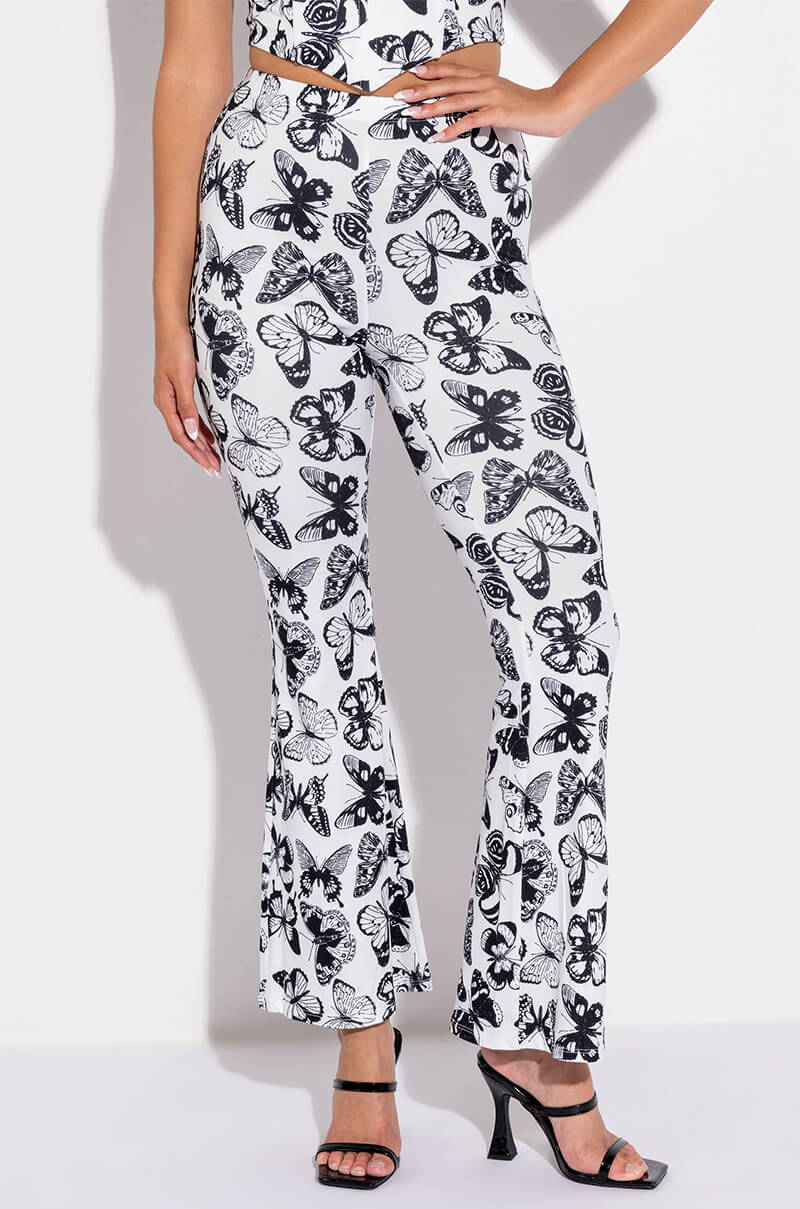 MOTHER NATURE HIGH WAIST FLARE PANTS