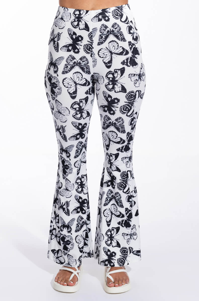 MOTHER NATURE HIGH WAIST FLARE PANTS